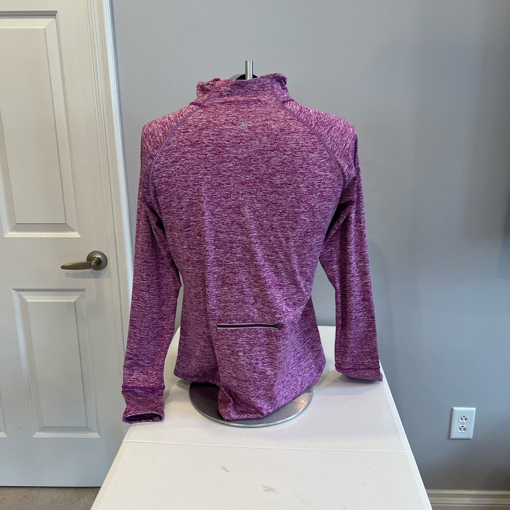 Tangerine 1/4 zip long sleeve pull over - Picture 4 of 5